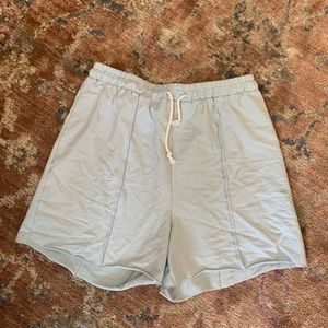 Forever 21 baby blue lounge shorts